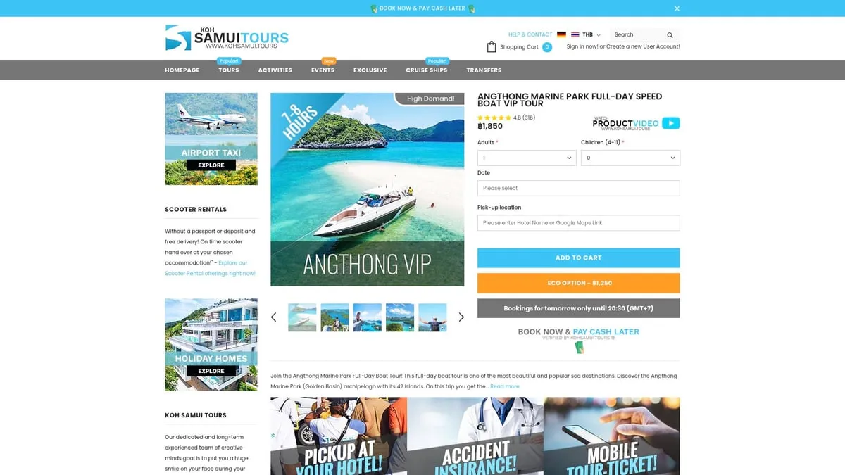 7 Must-Try Island Tours Koh Samui For 2026 Adventures - 1. Ang Thong Marine Park Full-Day Speed Boat VIP Tour