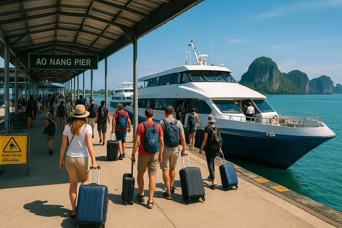 Step-by-Step Guide: Ao Nang Ferry Travel Process