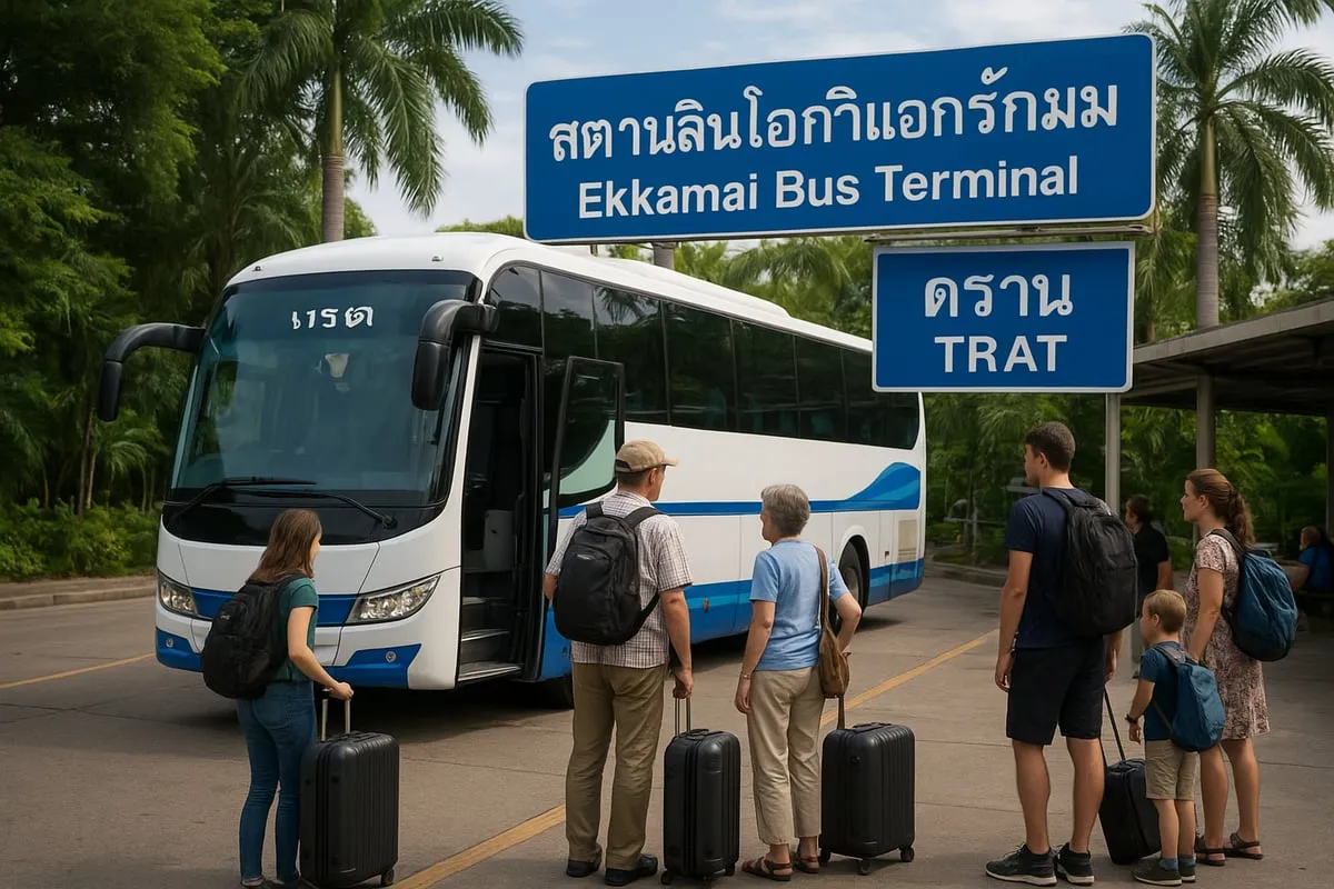 Getting from Bangkok to Trat: Land & Air Options