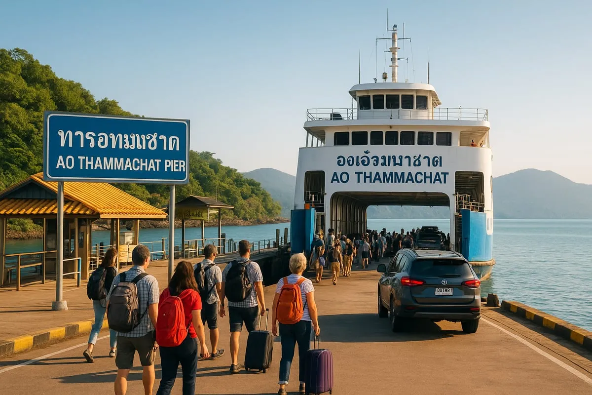 Ferry Routes from Trat to Koh Chang: Schedules, Operators & Piers