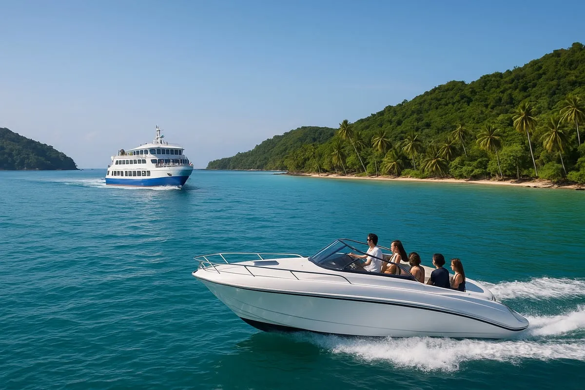 Overview of Boat Travel Between Koh Samui and Koh Phangan