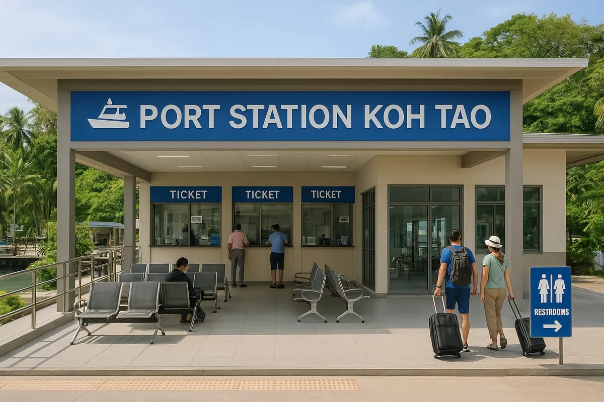Understanding Port Station Koh Tao: Location, Layout & Facilities