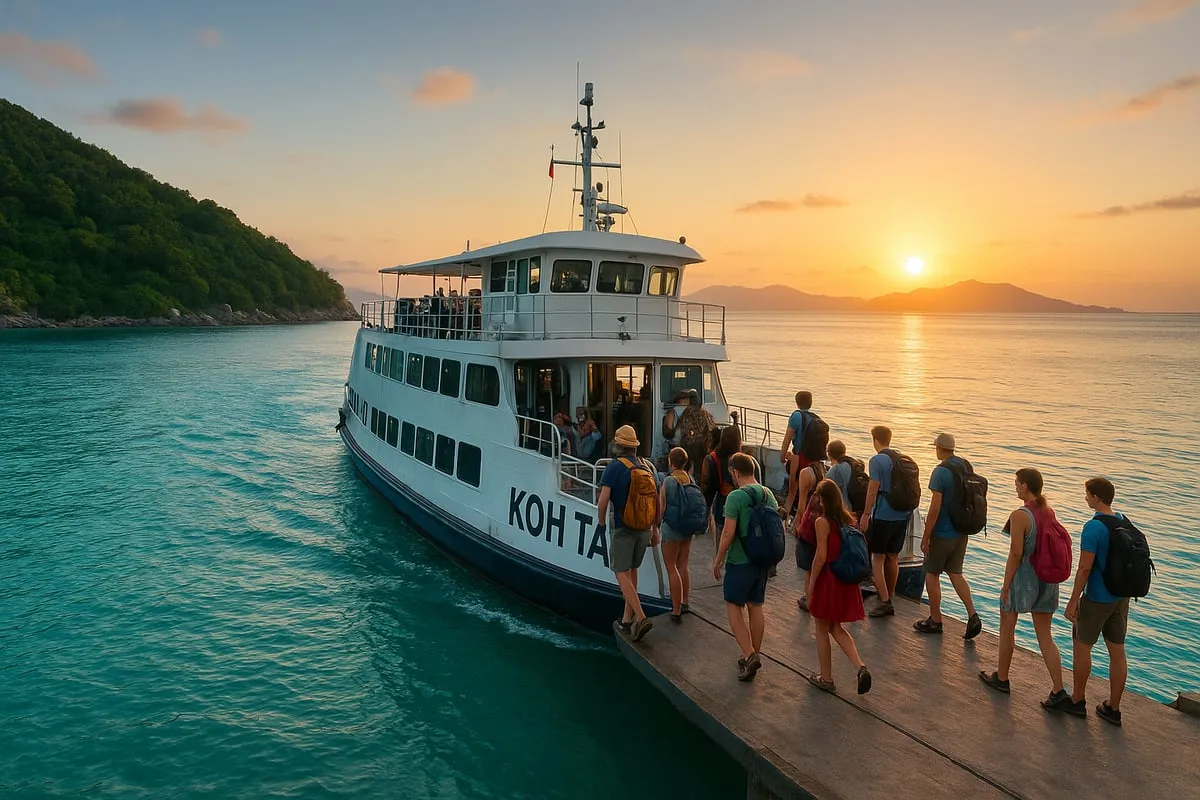Understanding the Koh Tao to Bangkok Route