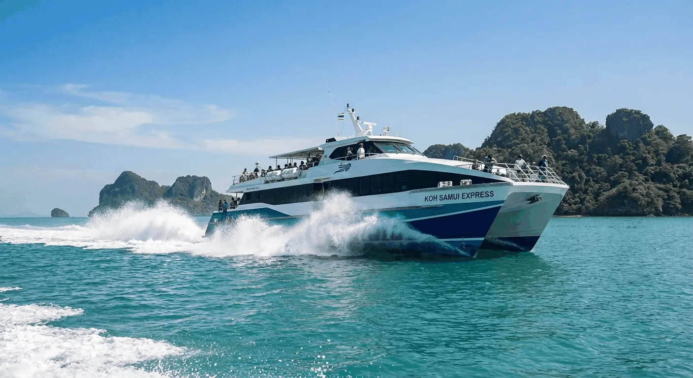High-speed ferry to Koh Tao