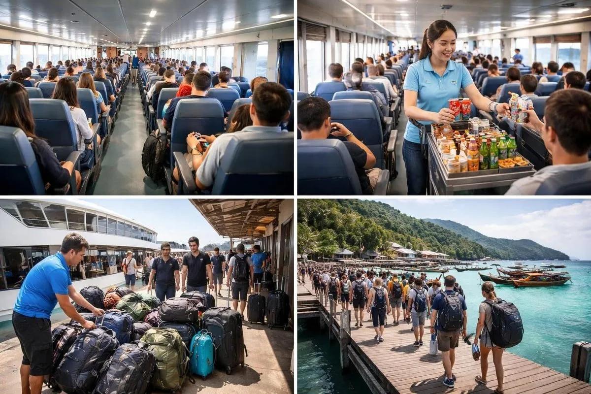 Ferry journey experience