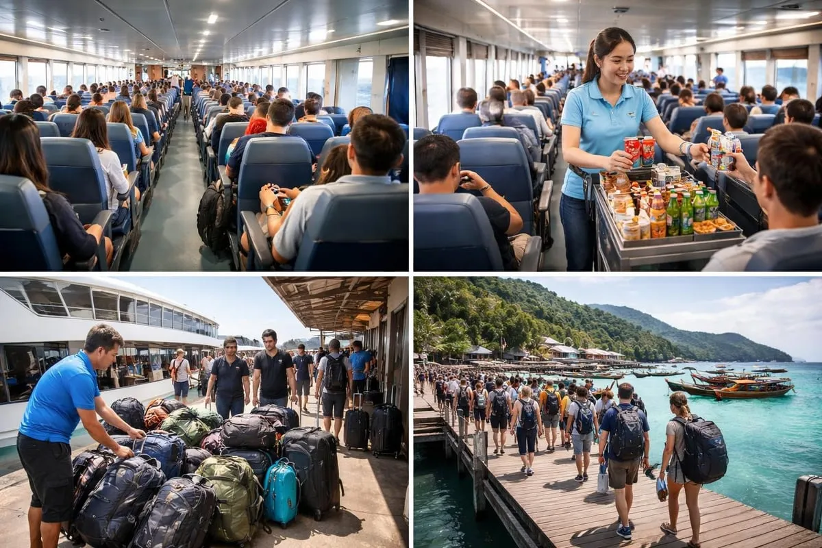 Ferry journey experience