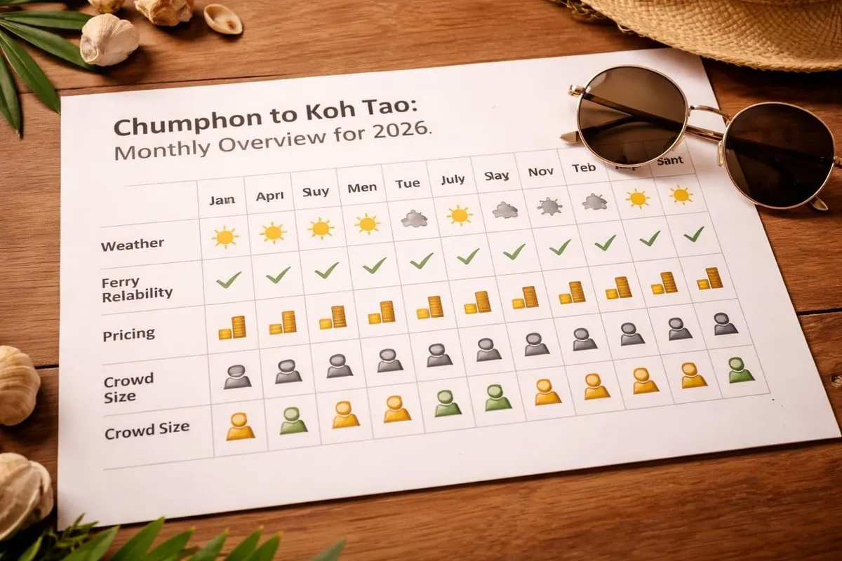 Seasonal travel planning