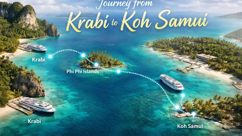 Krabi to Koh Samui Ferry: Complete 2026 Travel Guide