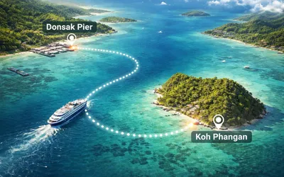 Ferry Donsak to Koh Phangan: Complete 2026 Guide