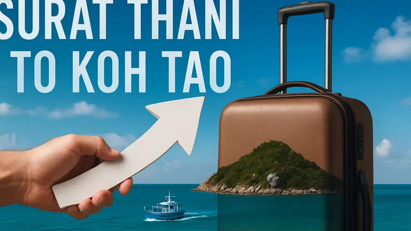 7 Best Ways to Travel Surat Thani to Koh Tao in 2026