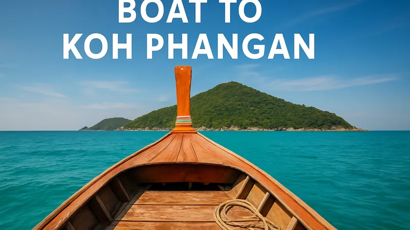 Boat to Koh Phangan Guide: Your Essential 2026 Handbook