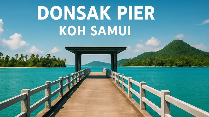 Donsak Pier Koh Samui Guide: Your Gateway in 2026