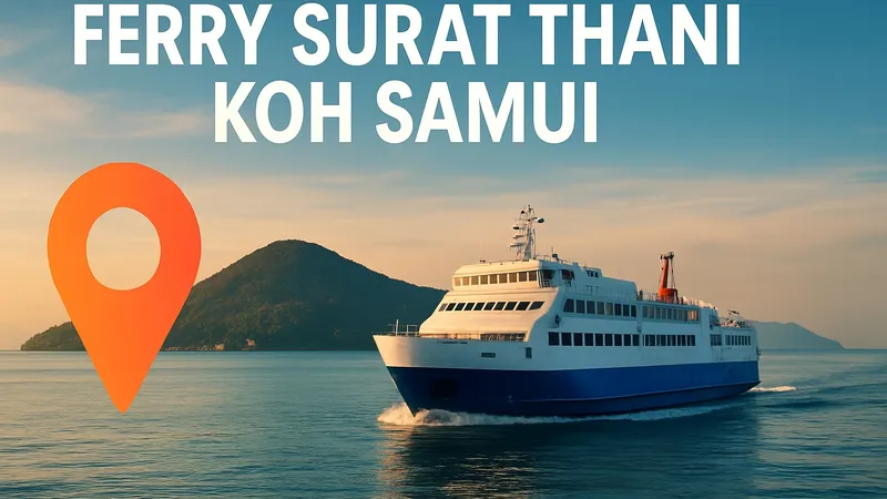Ferry Surat Thani Koh Samui Guide: Routes & Tips 2026
