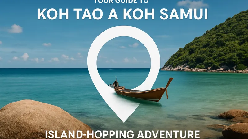 Koh Tao a Koh Samui Guide: Your 2026 Island Travel Companion