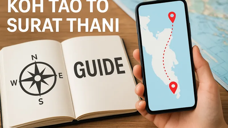 Koh Tao to Surat Thani Guide 2026: Routes, Tips & Travel Insights