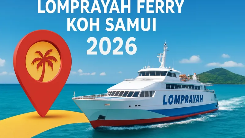 Lomprayah Ferry Koh Samui Guide: Routes, Tips & 2026 Insights