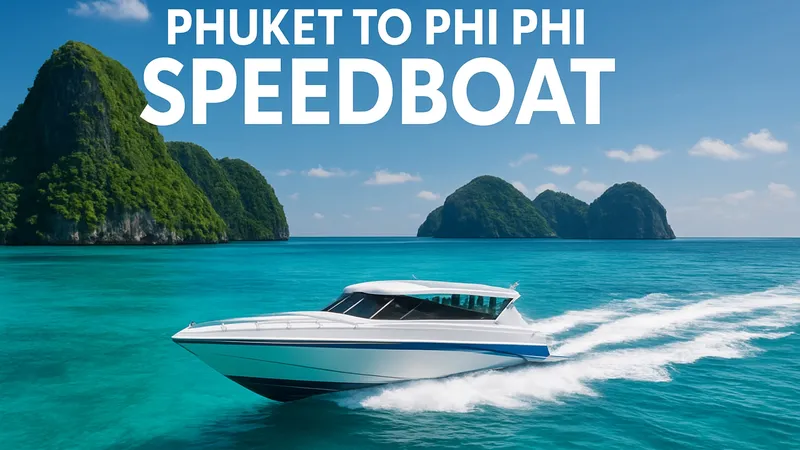Phuket To Phi Phi Speedboat Guide 2026: Routes & Tips