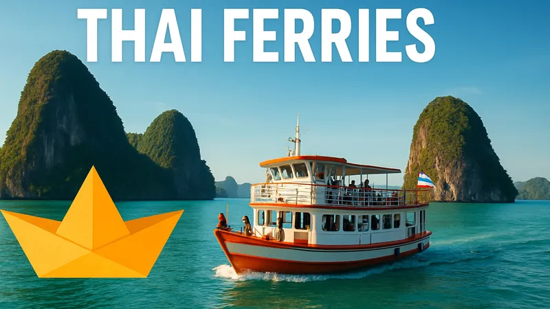 Thai Ferries Guide 2026: Routes, Tips, and Travel Insights
