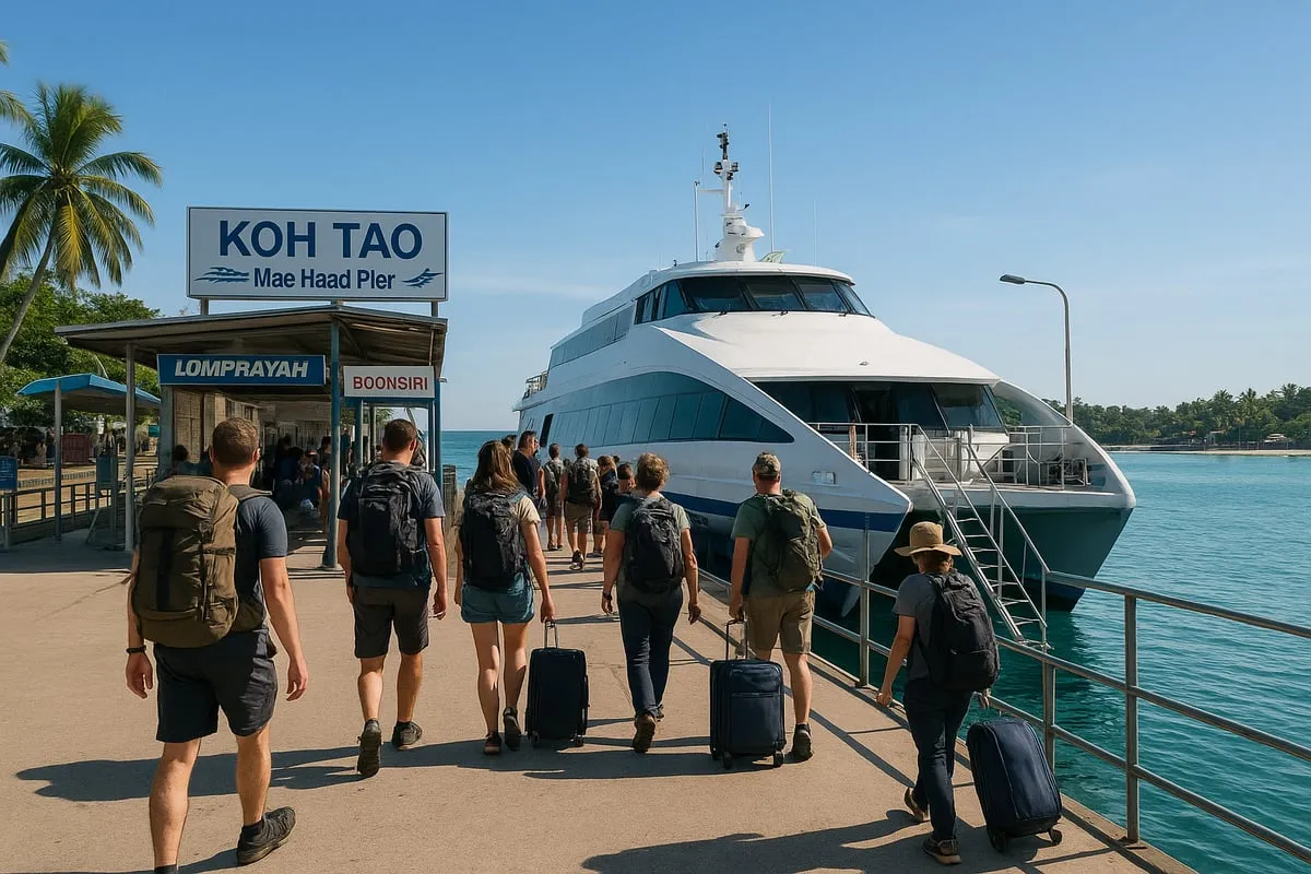 Step-by-Step: How to Travel from Koh Tao to Chumphon by Ferry