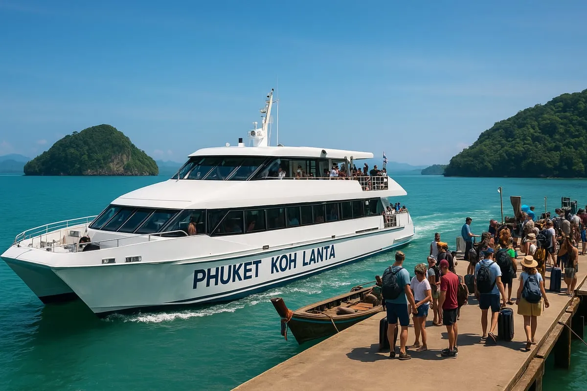 Overview of Ferry Routes from Phuket to Koh Lanta