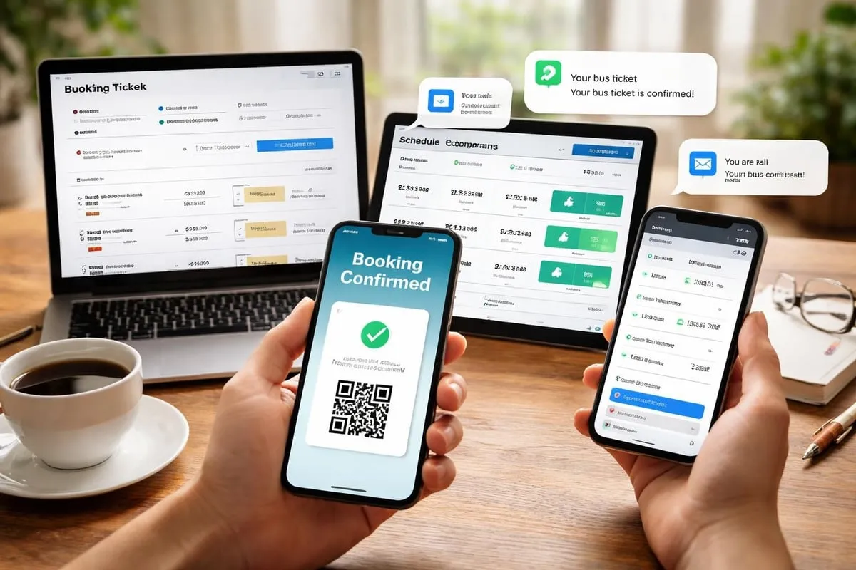 Digital booking process