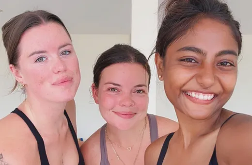 Team celebrating TBT's first ferry booking