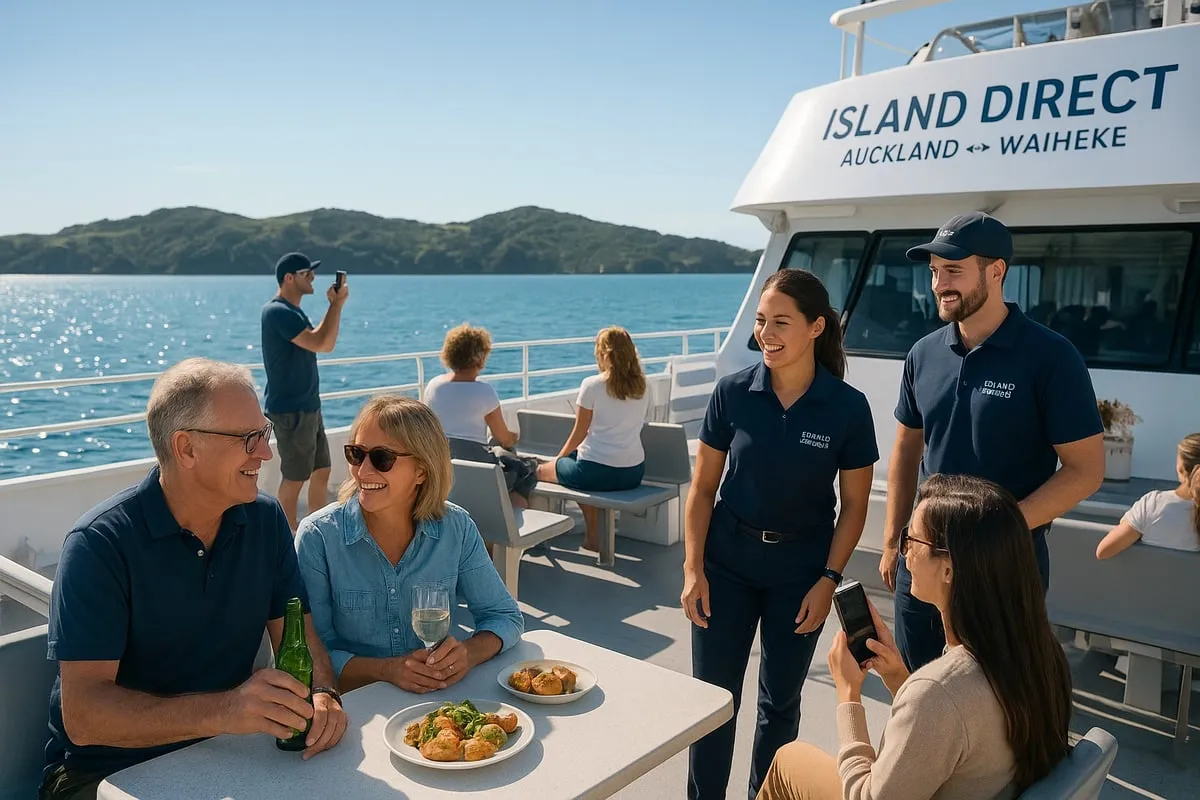 Onboard Experience: What to Expect with Island Direct