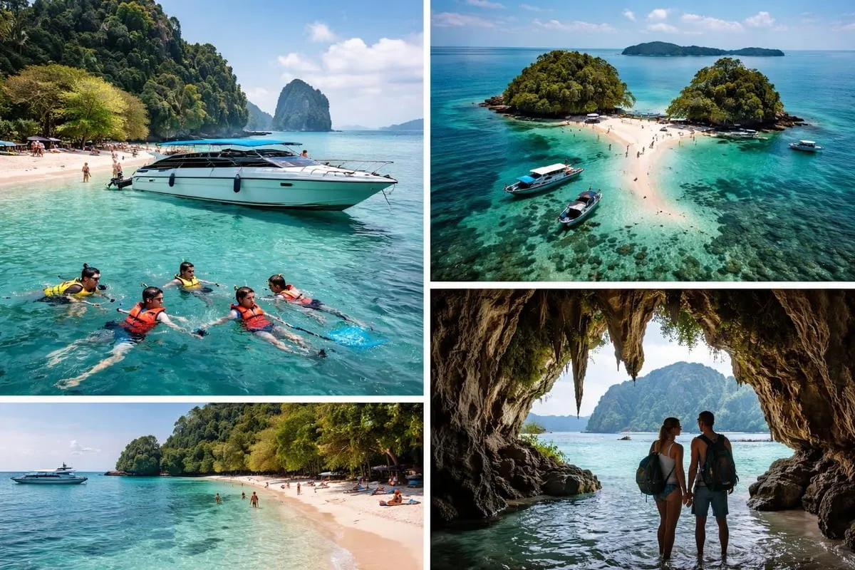 Krabi island tour itinerary