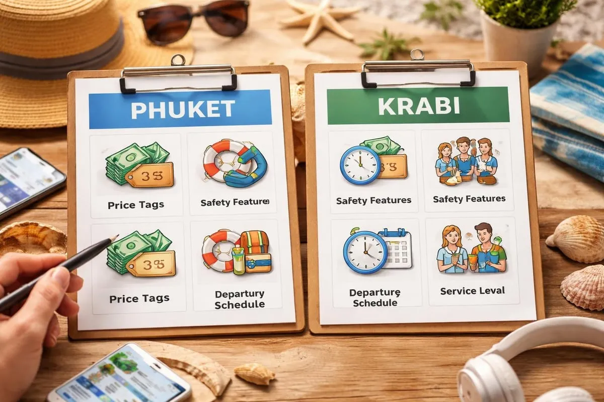 Speedboat booking comparison