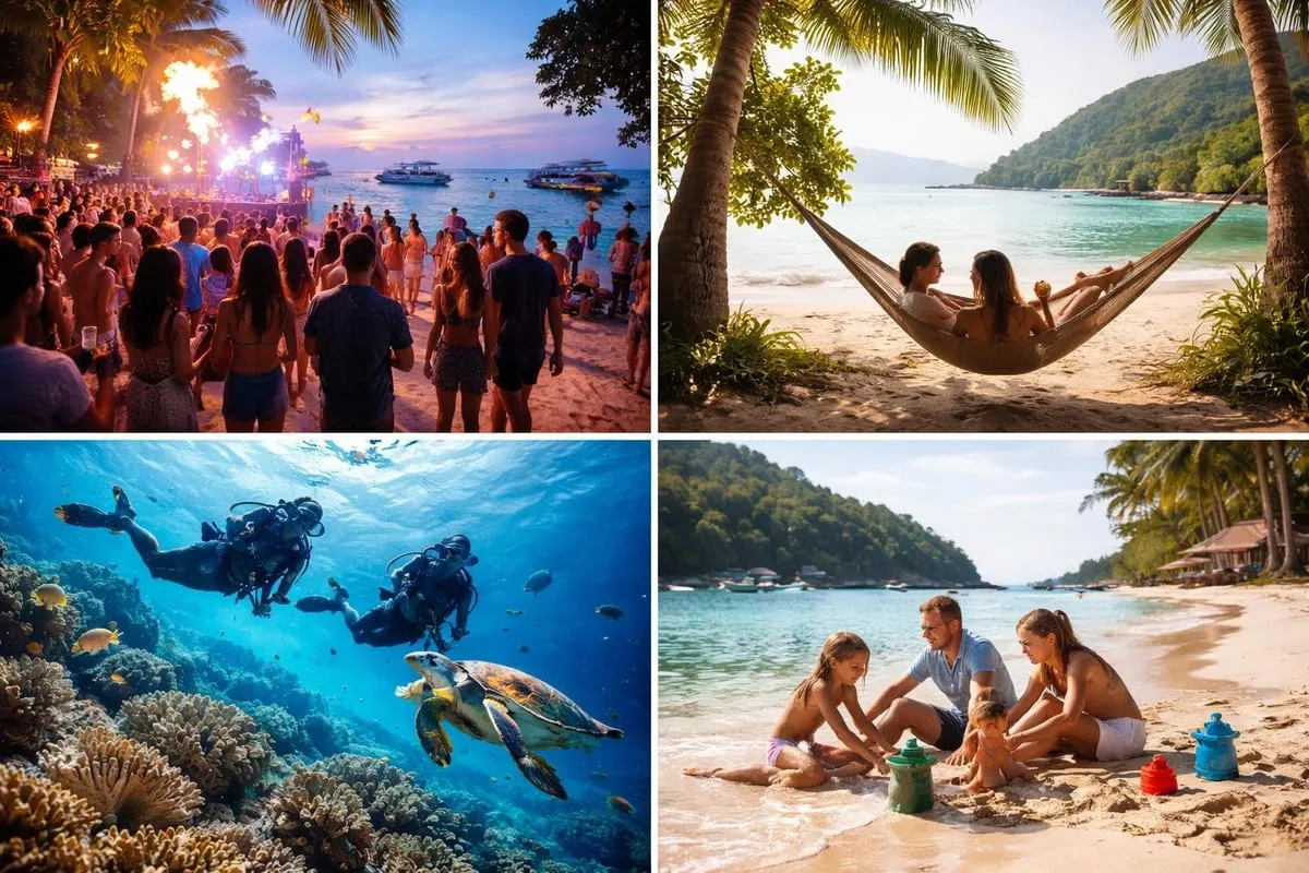 Thailand island diversity